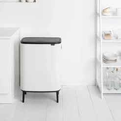 Bo touch bin high 2x30 L, blanco