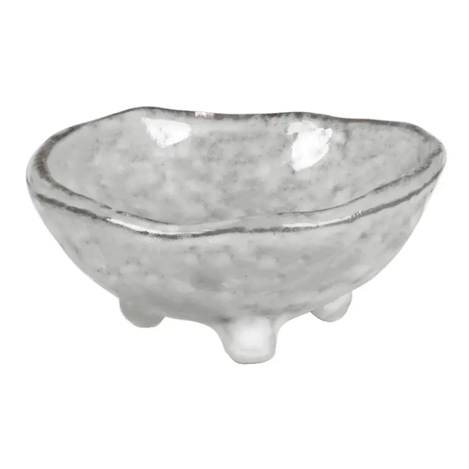Bol con pie Nordic Sand, Ø8,5 cm