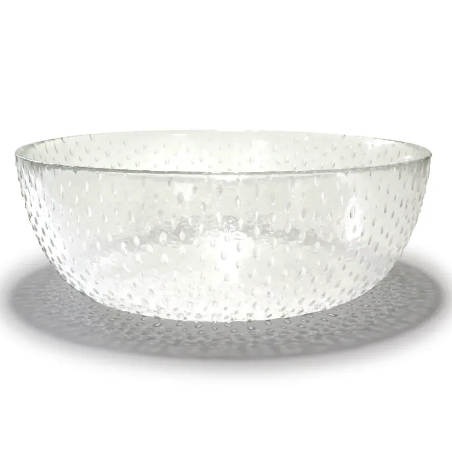 Bol de cristal Raw Ø26,5 cm, transparente