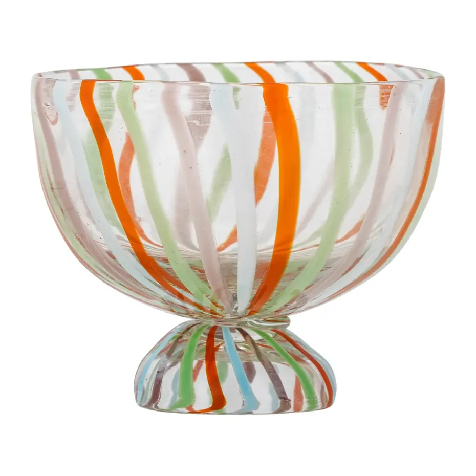 Bol de vidrio Savya Ø17 cm, Multi