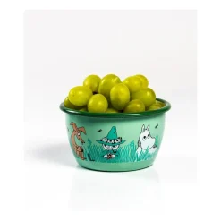 Bol esmaltado Moomin Boys 30 cl, verde
