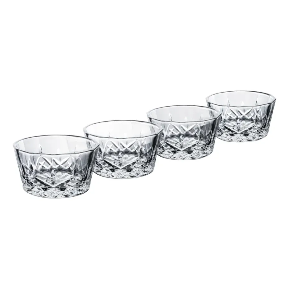 Bol Harvey Ø11,5 cm set de 4, transparente