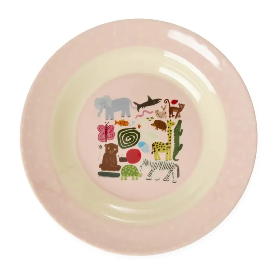 Bol infantil Rice melamina Ø20 cm, Pink
