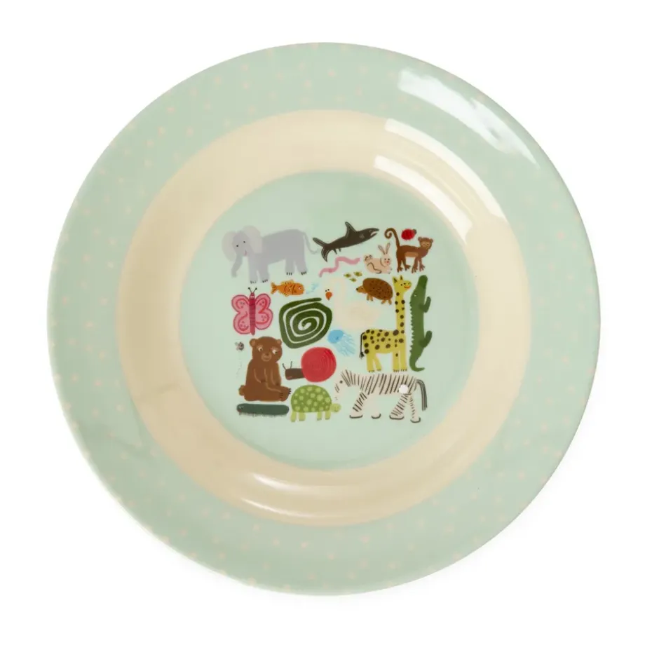 Bol infantil Rice melamina Ø20 cm, Mint