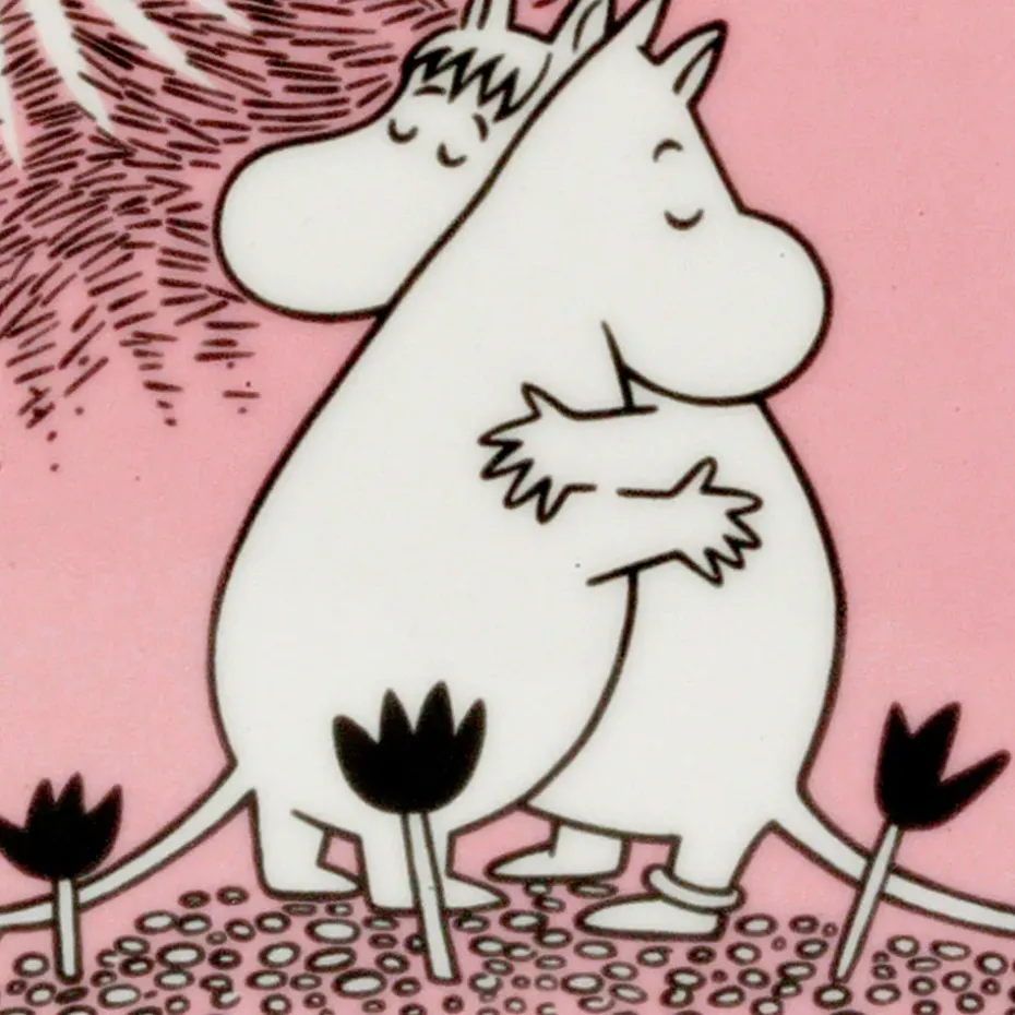Bol Mumin Amor, rosa