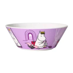 Bol Mumin Snorkmaiden morado, morado