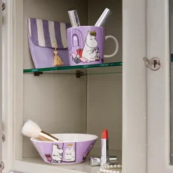 Bol Mumin Snorkmaiden morado, morado