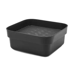 Bol para fregar a mano con bandeja de secado Sinkside 34x37 cm, gris oscuro