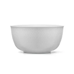 Bol para servir Rhombe Ø22 cm, blanco
