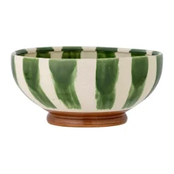 Bol para servir Shakti Ø26 cm, Verde-blanco