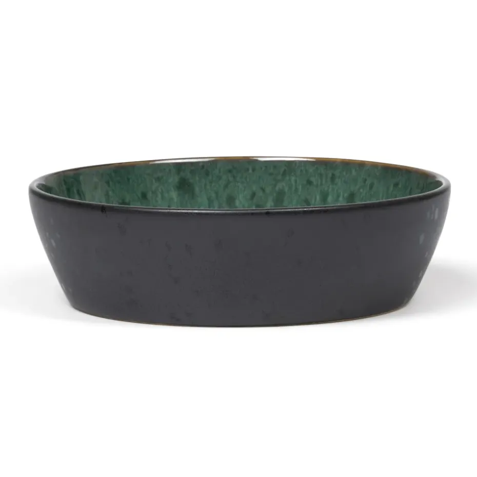 Bol para sopa Bitz Ø 18 cm, negro-verde