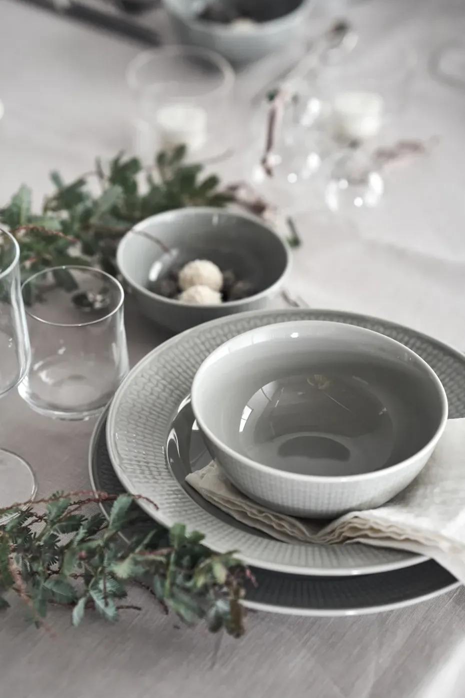 Bol Swedish Grace, 60 cl, Niebla (gris)