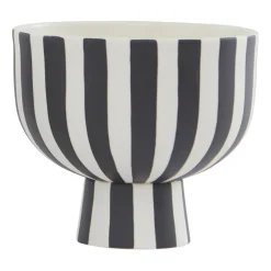 Bol Toppu Ø15 cm, negro-blanco