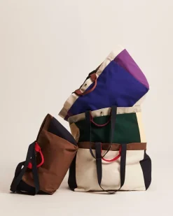 Bolsa Weekend Bag Organic S, Dark green multi