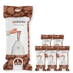 Bolsas de basura Brabantia PerfectFit 120 bolsas, Modell L, 40-45 L