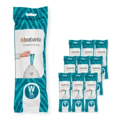 Bolsas de basura Brabantia PerfectFit 200 bolsas, Modell W, 5 L