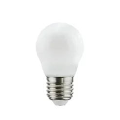 Bombilla Airam Filament LED dim to warm-klot E27, opal, p45 e27, 5w