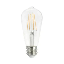Bombilla Airam Filament LED Edison, Klar-dimbar-4-filamento e27-5w