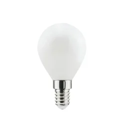 Bombilla Airam Filament LED dim to warm-klot E14, opal, p45
