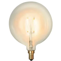 Bombilla E14 G80 LED soft glow, 9,5 cm, 2100K