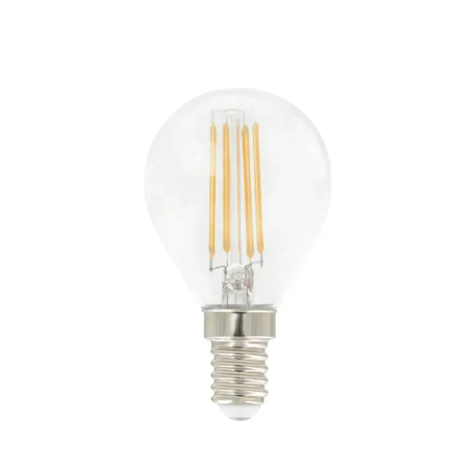Bombilla LED de filamento Airam con regulación de 3 niveles de intensidad, claro, con memoria, p45 e14, 5w