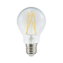 Bombilla LED de filamento Airam, Klar-dimbar-4-filamento e27-5w