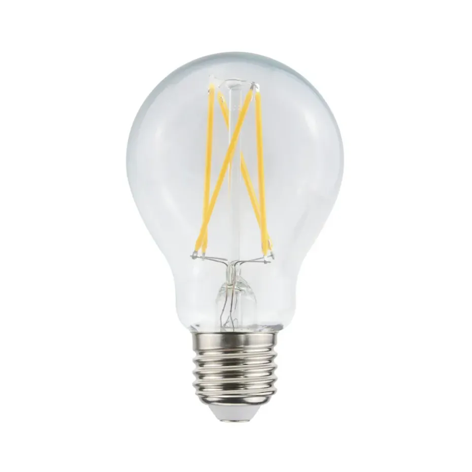 Bombilla LED de filamento Airam, Klar-dimbar-4-filamento e27-5w