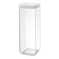 Bote cuadrado TASTY+ 2,5 L, gris claro