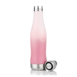 Botella de agua Glacial active 400 ml, Pink fade