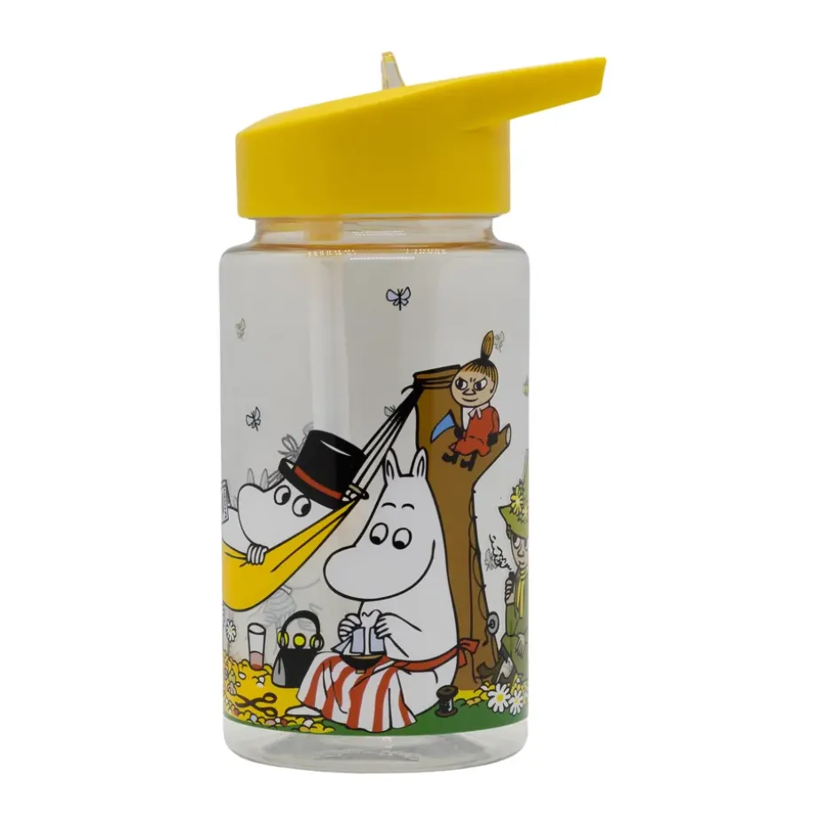 Botella de agua Mumin Picknick 55 cl, Amarillo