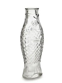 Botella de vidrio Fish & Fish 85 cl, Transparent