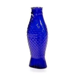 Botella de vidrio Fish & Fish 85 cl, Cobalt blue