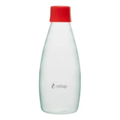Botella de vidrio Retap Go 08 tapón de rosca 80 cl, Red