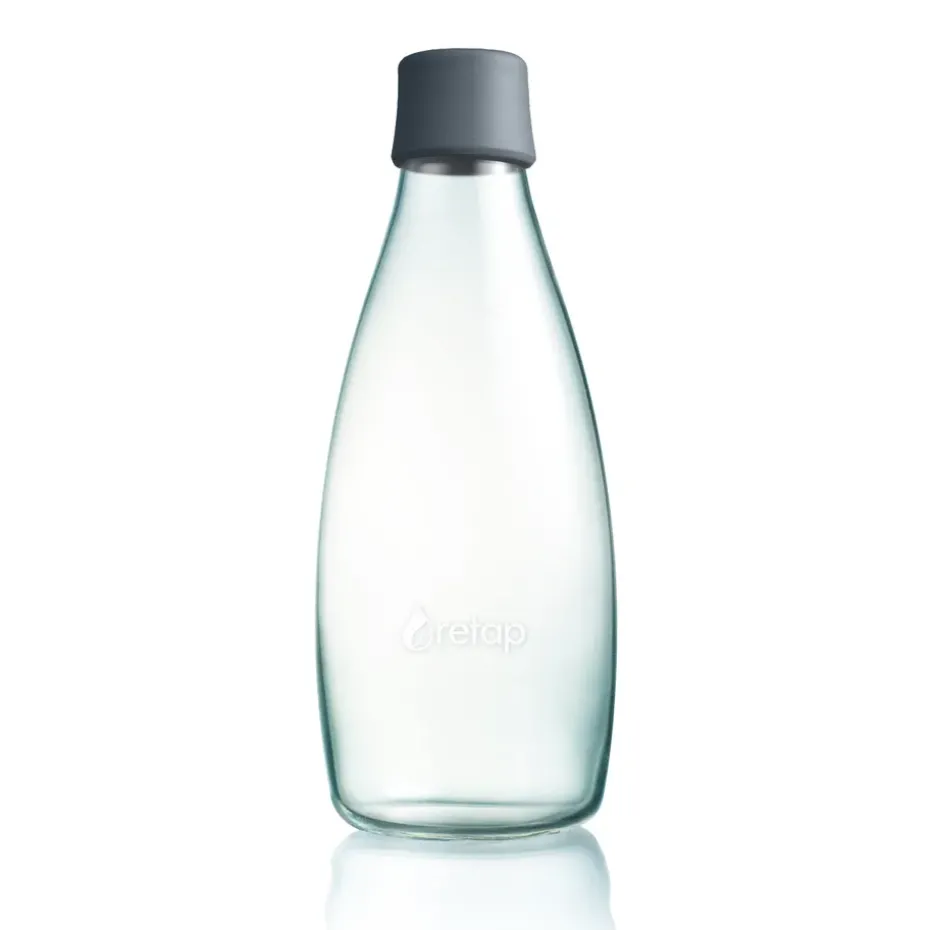 Botella Retap 0,8 L, gris