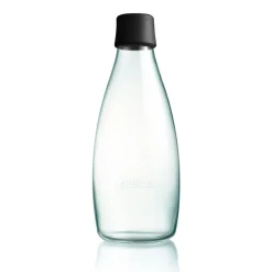 Botella Retap 0,8 L, negro
