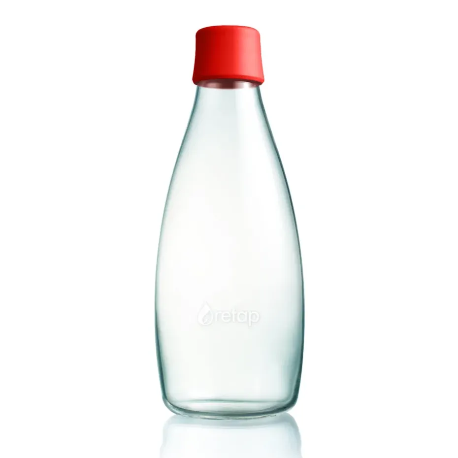 Botella Retap 0,8 L, rojo