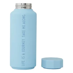 Botella termo Design Letters edición especial, Light blue-life