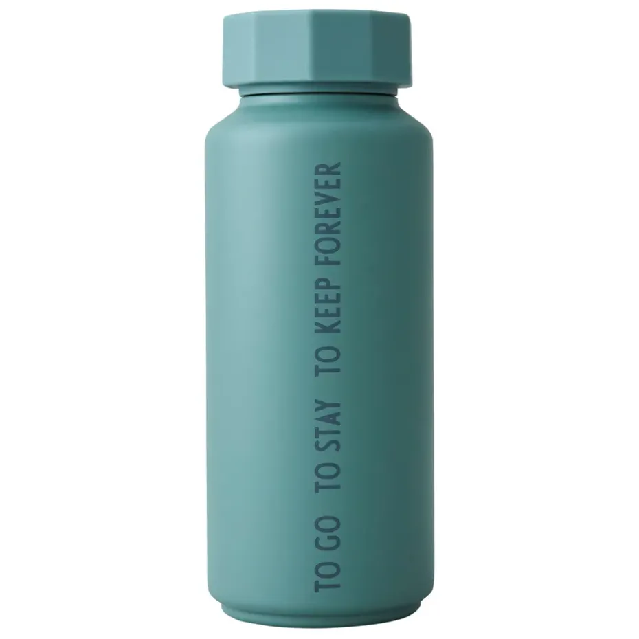 Botella termo Design Letters edición especial, Dusty green