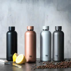 Botella termo Raw 0,5 L, metallic silver