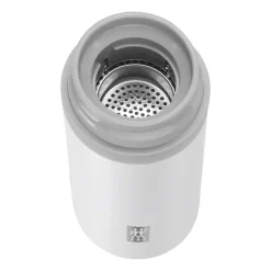 Botella termo Zwilling Thermo 0,42 L, Silver-blanco
