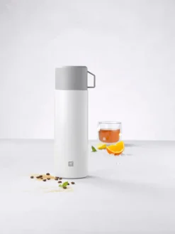 Botella termo Zwilling Thermo 1 L, Silver-blanco