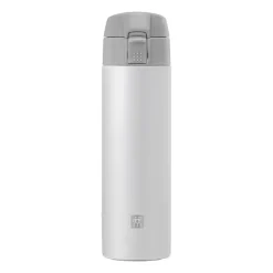 Botella termo Zwilling Thermo 0,45 L, Silver-blanco