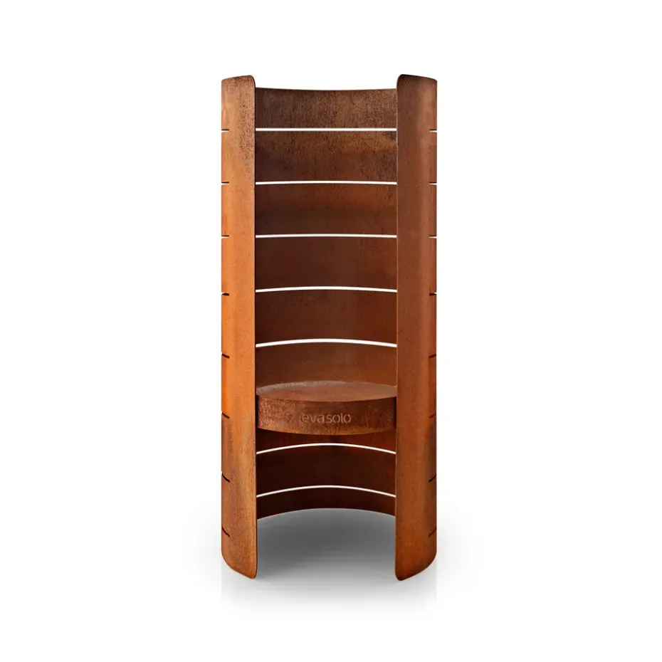 Brasero FireCylinder, acero corten