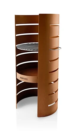 Brasero FireCylinder, acero corten