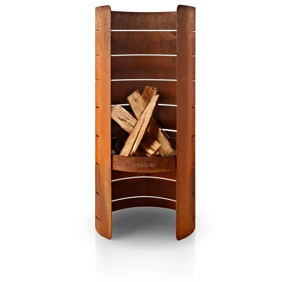 Brasero FireCylinder, acero corten