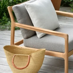 Butaca Lounge Jack outdoor teak, Mocha