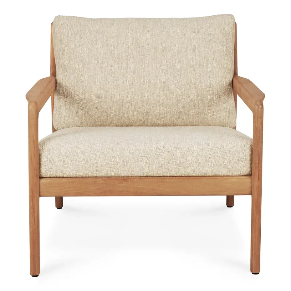 Butaca Lounge Jack outdoor teak, Natural