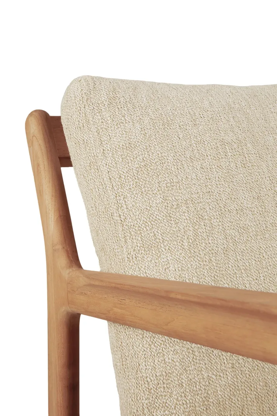 Butaca Lounge Jack outdoor teak, Natural