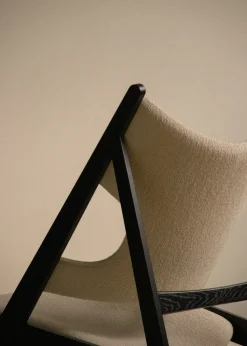 Butaca Lounge Knitting, Barnum Bouclé 24-roble negro
