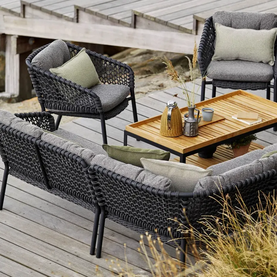 Butaca Lounge Ocean, Dark grey